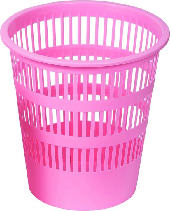 Image du produit Donau Life poubelle ajourée, 12l, pastel, rose (12 l)