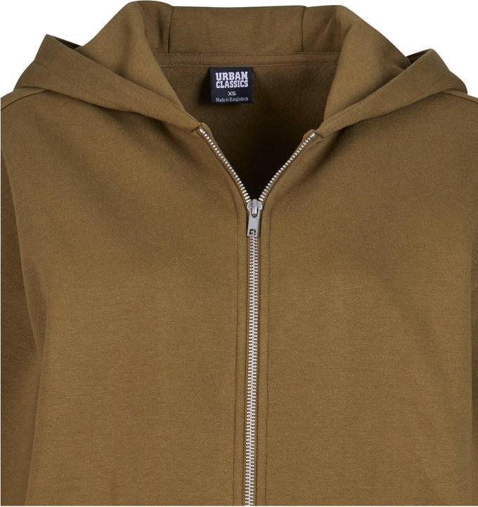 Image du produit Urban Classics Sweat à capuche zippé surdimensionné pour femme - 17910 (L)