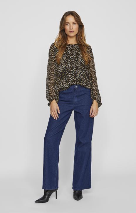 Actual product image Vila Round neck top with long sleeves (36)