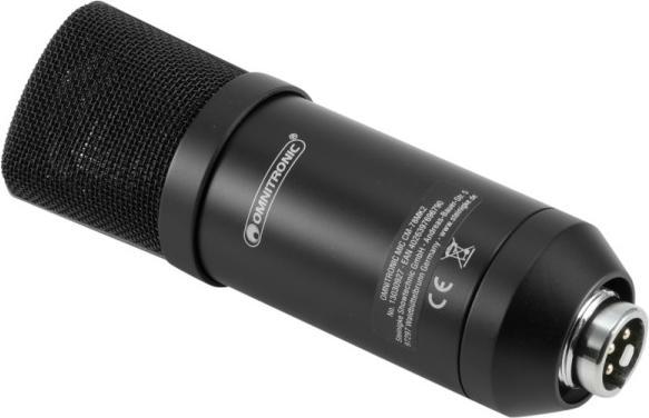 Actual product image Omnitronic MIC CM-78MK2 Large Diaphragm Condenser Microphone