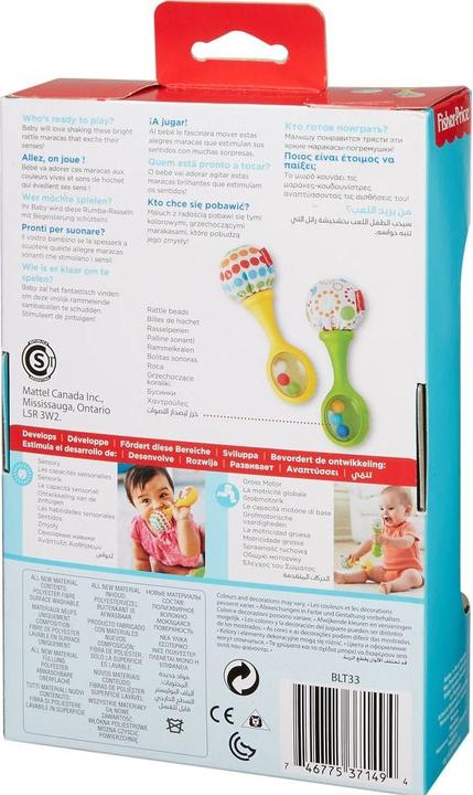 Produktbild Fisher-Price Babys Rumba-Rasseln