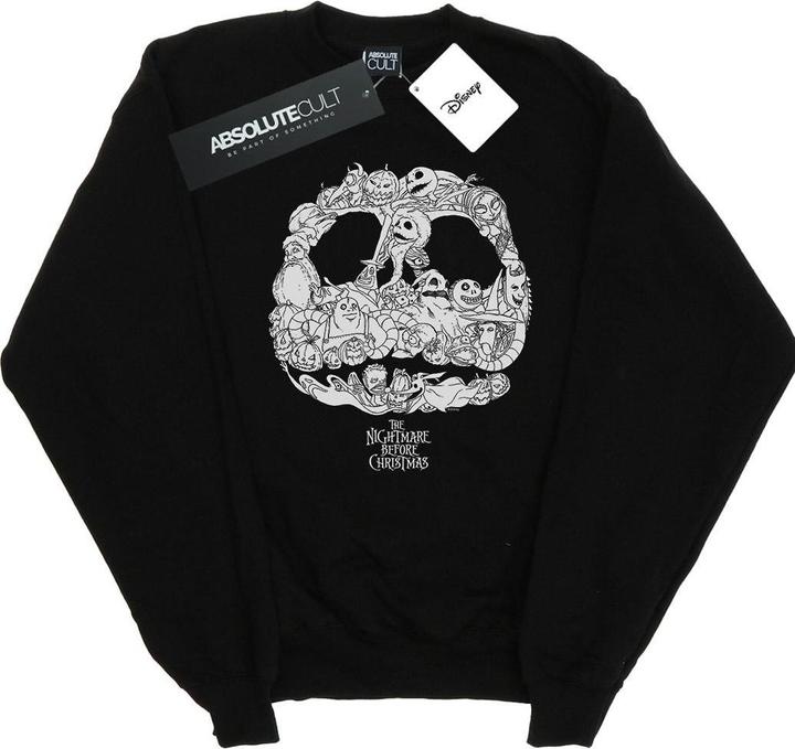 Disney Nightmare Before Christmas Jack Skellington JackOLanterns Sweatshirt (XL)