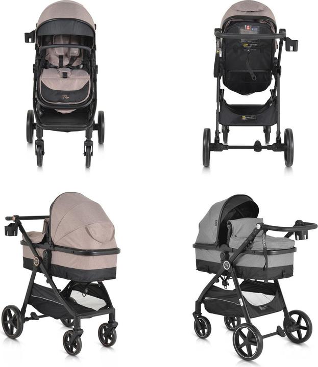 Actual product image Moni poussette 2 en 1 Tokyo 22 kg