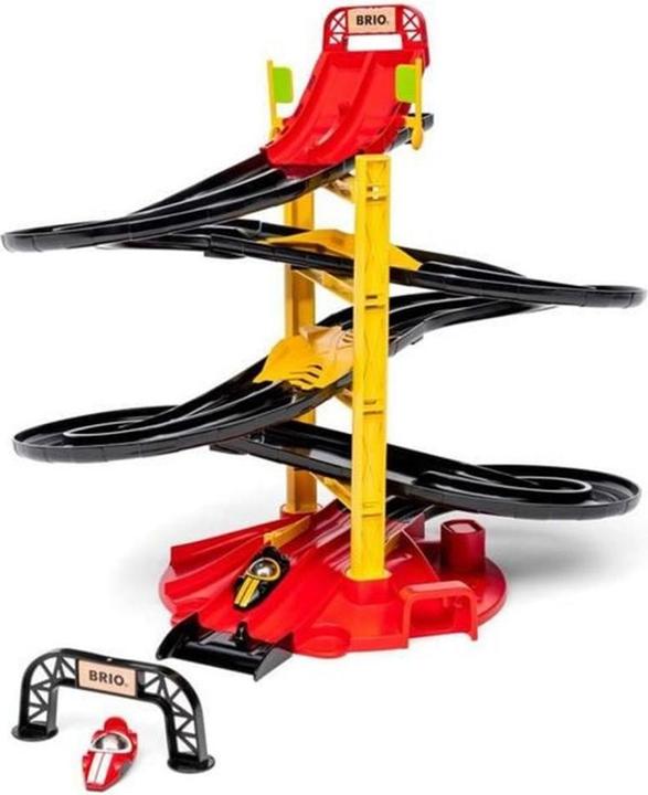 Actual product image Brio Race Track Tower with Two Racing Cars 63055000