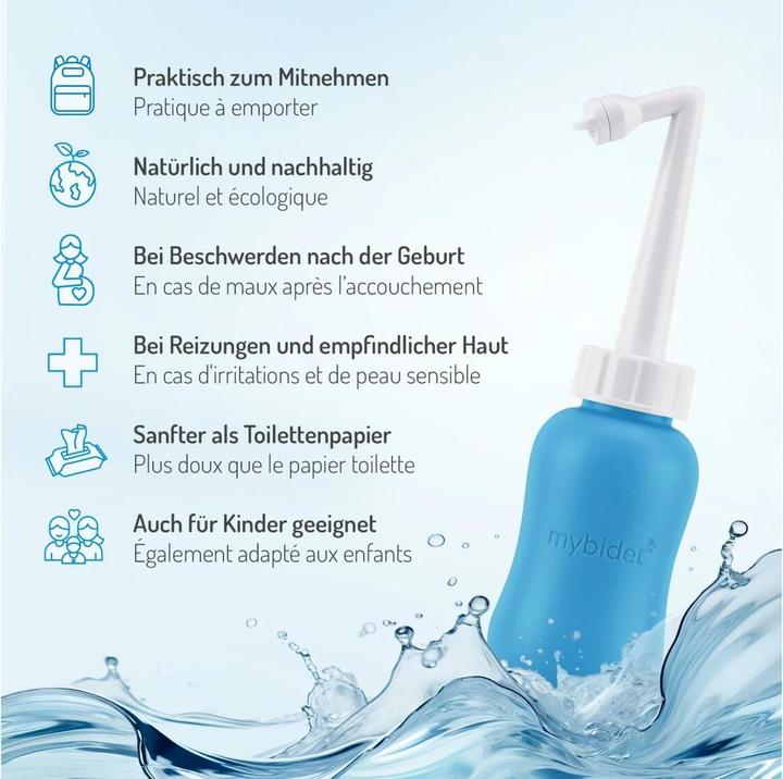 Immagine prodotto Mybidet Po Shower u Intim Du 300ml pac bl (300 ml, Doccia intima)