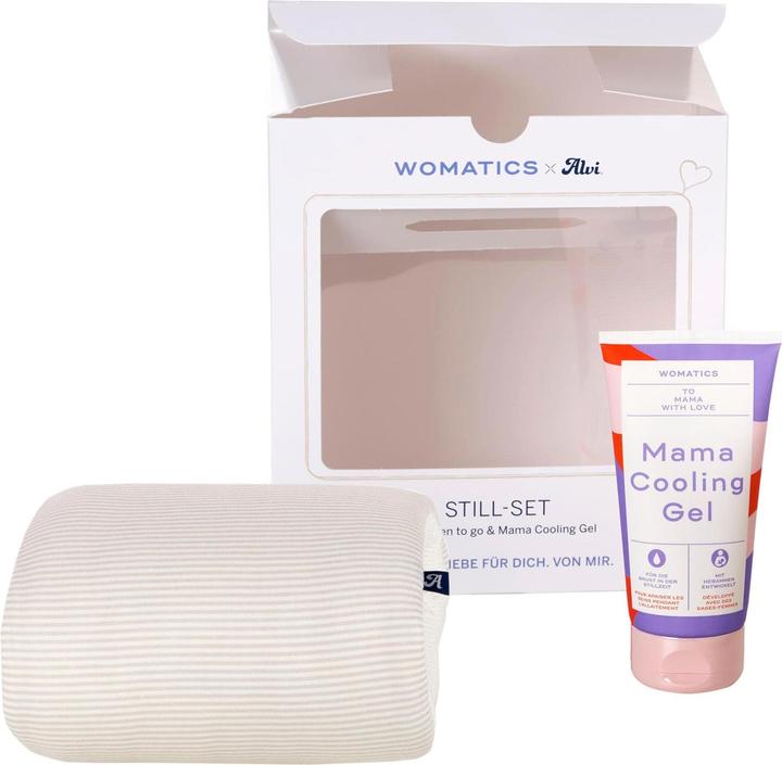 Immagine prodotto Womatics Gel rinfrescante per mamme + cuscino per allattamento Alvi 150 ml