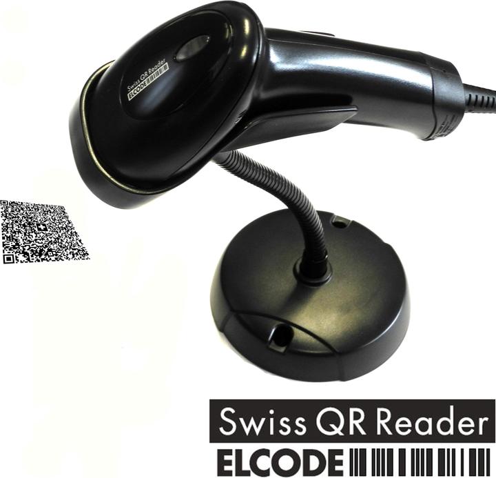 Actual product image Elcode Swiss QR Reader (1D barcodes, 2D barcodes, QR Code)