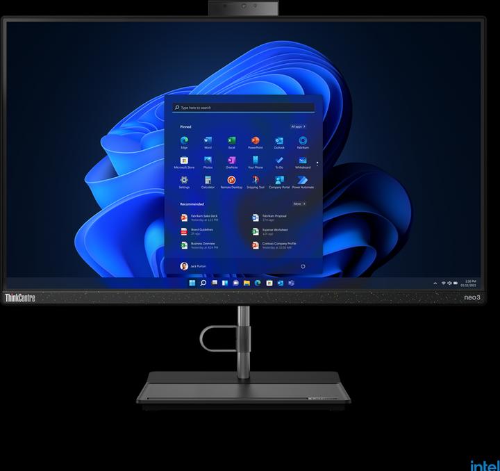 Image du produit Lenovo ThinkCentre neo 30a 24 AIO (Intel Core i5-12450H, 16 Go, 512 Go)