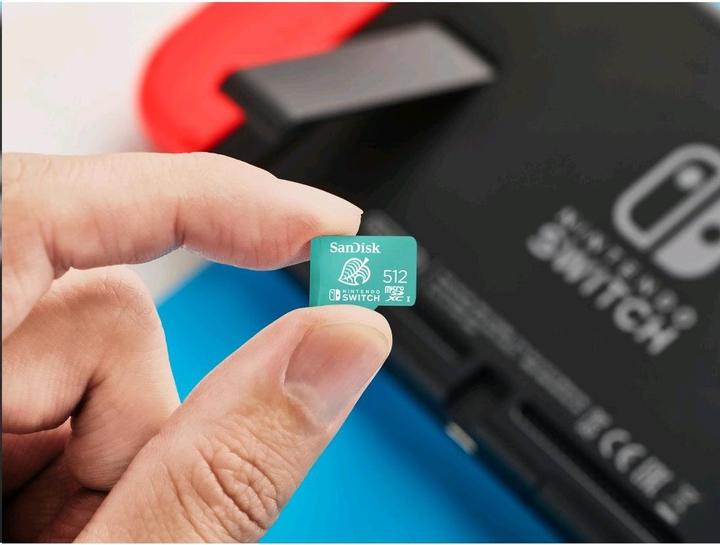 Productafbeelding SanDisk Nintendo Switch Card (512 GB, microSDXC, U1, UHS-I)