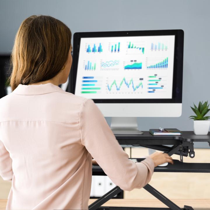 Image du produit Relaxdays Support de bureau