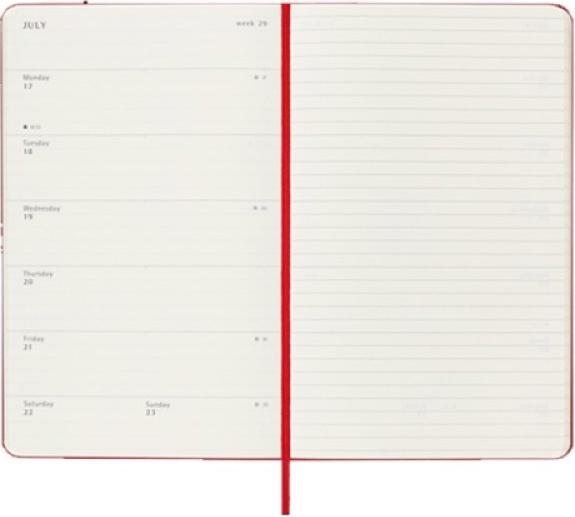 Produktbild Moleskine Tageskalender (Pocket, A6, Englisch)