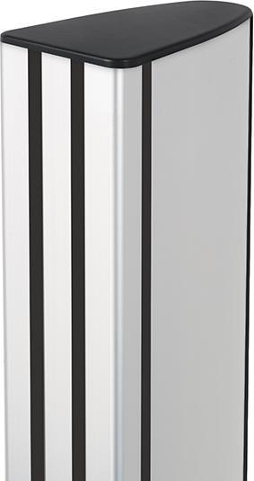 Image du produit b-tech BT8380 - Colonne - Noir - Aluminium - BT8380-BASE / FFB / FSB - 70 mm - 160 mm