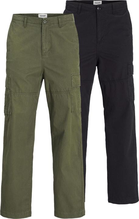 Actual product image Jack & Jones 2-pack loose fit cargo trousers Cargo trousers (W38/L32)
