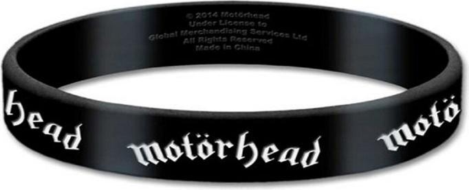 Produktbild Motorhead Silikonarmband Logo (100% synthetisches Material)