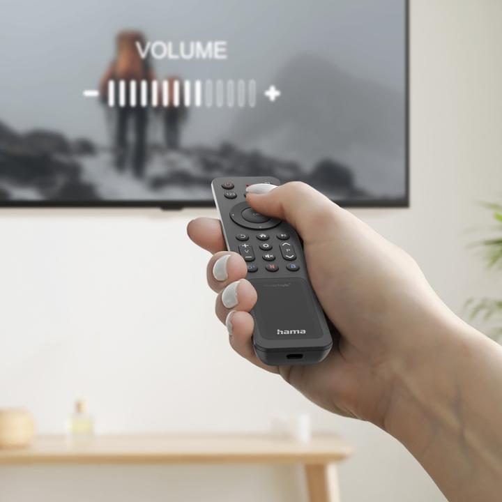 Image du produit Hama Bluetooth®-Fernbedienung für Samsung Smart-TVs, Solar, Multi-View, Apps (Télécommande universelle, Bluetooth, Infrarouge)