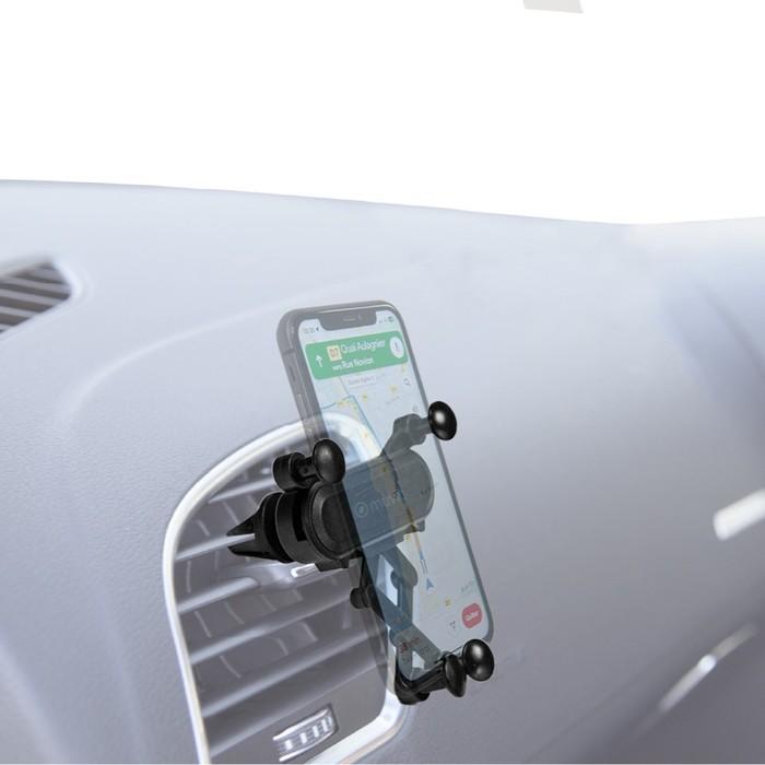 Produktbild Muvit Support Voiture Gravity Grille D'Aeration Universel En Plastique Recycle
