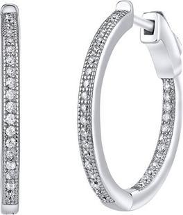 Immagine prodotto Silvego Orecchini tondi in argento con chiusura Milla JJJE0106