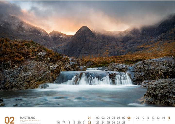 Image du produit Schottland - Unterwegs zwischen Highlands und Hebriden Kalender 2026 (54 x 42 cm, Allemand)