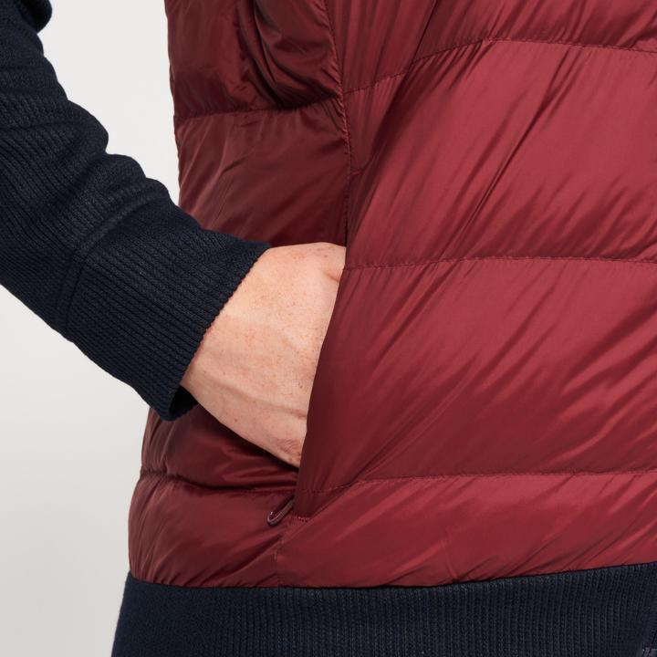 Immagine prodotto Inesis Giacca trapuntata ibrida da golf da donna - CW900 blu/bordeaux