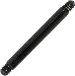 Image du produit Bijouteria Tige piercing (Acier chirurgical 316L, Revêtement PVD (noir))