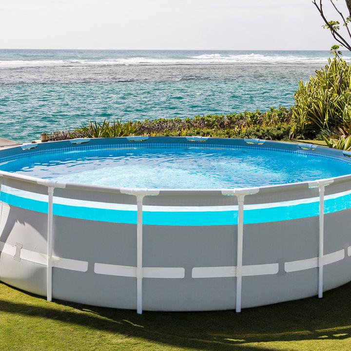 Image du produit Intex ENSEMBLE DE PISCINE PREMIUM 4.27M X 1.07M CLEARVIEW PRISM FRAME - Taille : 427x1 26722NP (427 x 107 cm)
