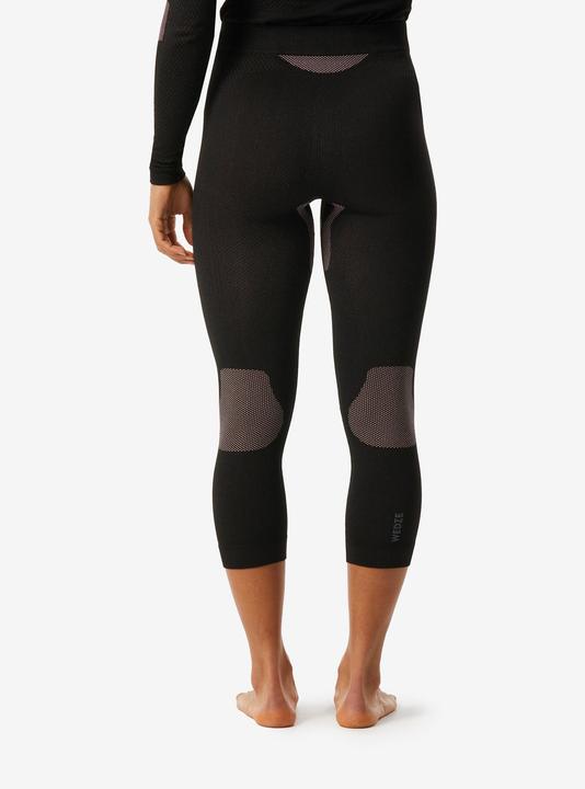 Immagine prodotto Wedze Pantaloni funzionali da sci senza cuciture da donna - BL500 nero/rosa (XS)