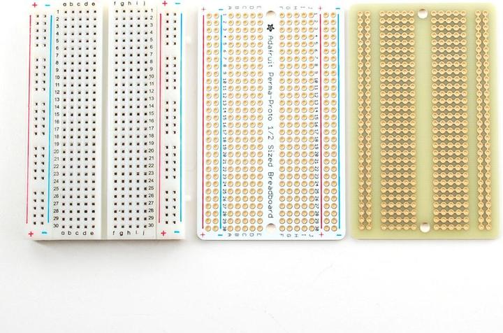 Actual product image Adafruit Perma-Proto Half-Size Breadboard PCB (Breadboard)
