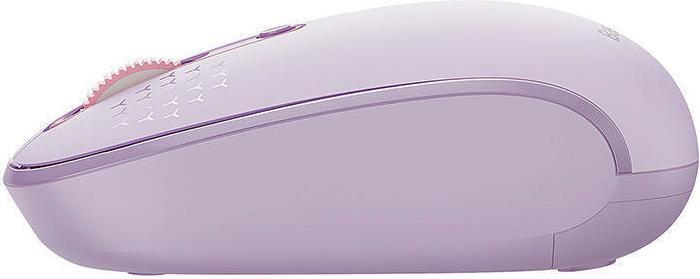 Actual product image Baseus Wireless Mouse F01B Tri-Mode 2.4 G BT 5.0 1600 DPI (purple) (Wireless)