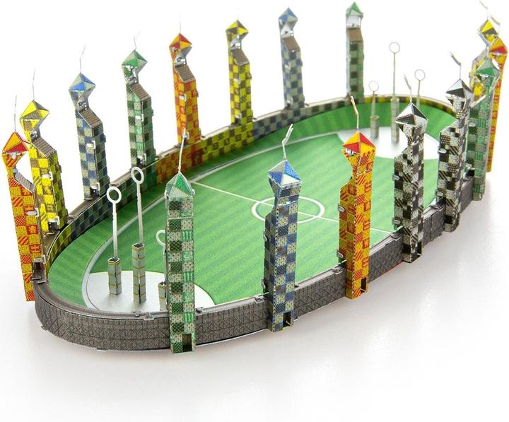 Actual product image Metal Earth Harry Potter Quidditch Pitch