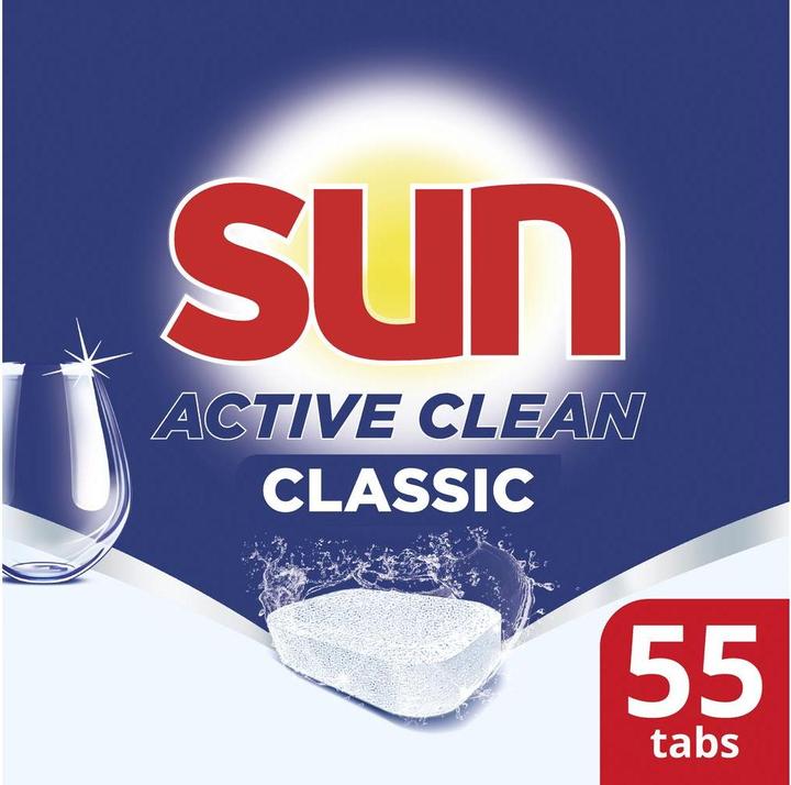 Actual product image Sun Classic Active Clean Tabs Regular 55x (Tabs)