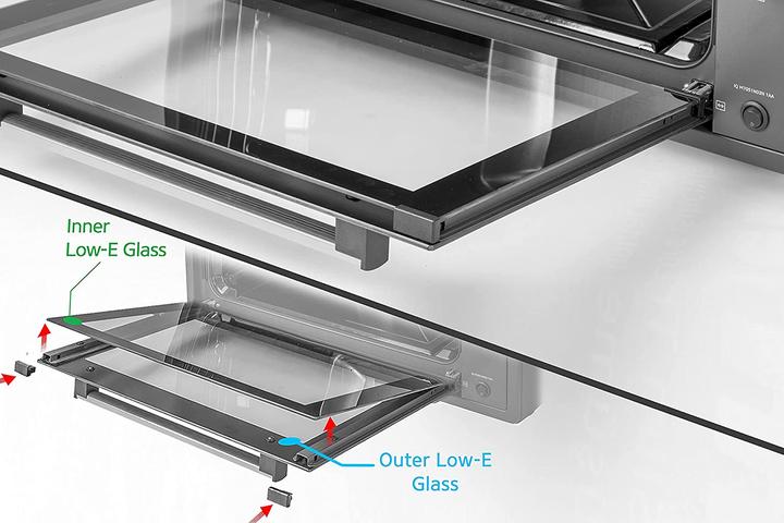 Produktbild Icqn 42 Liter Minibackofen, Anthrazit