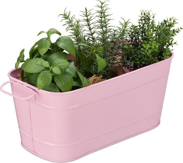 Image du produit Relaxdays Bac fleurs (38 cm)
