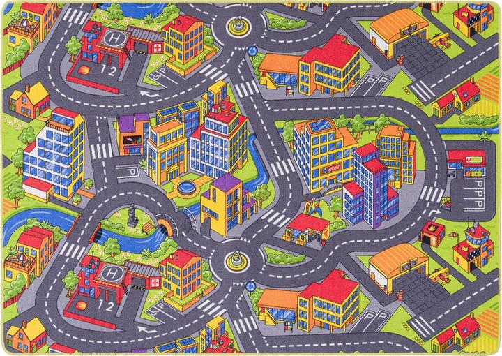 Actual product image Pergamon Strassenteppich Beidseitig Strassenlandschaften (160 x 200 cm)