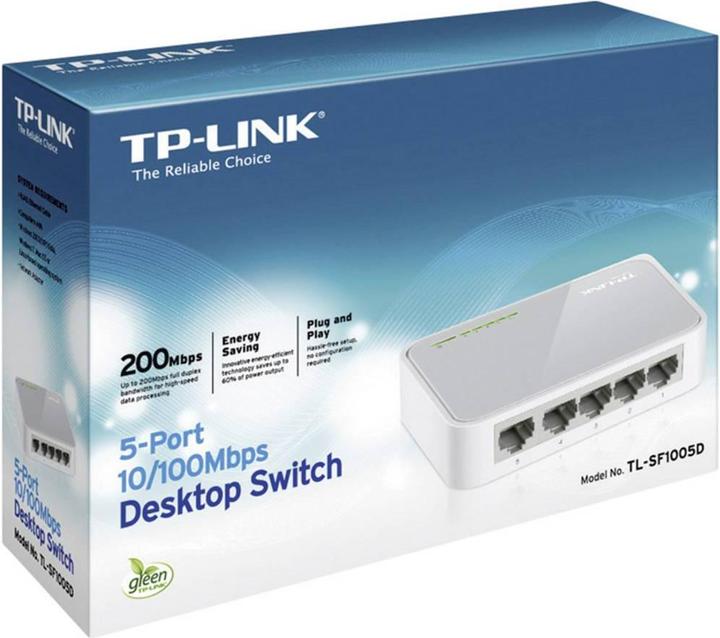 Immagine prodotto TP-Link Tl-Sf1005d (5 Porti)