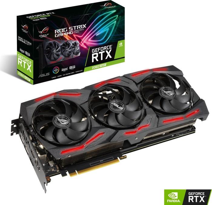 Actual product image ASUS NVIDIA® GeForce® RTX 2060 SUPER™, GDDR6, 256-bit CUDA, HDCP 2 x HDMI, 2 x port, -pin, -pin (8 GB)