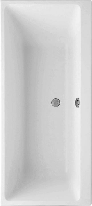 Actual product image Villeroy & Boch Rectangular bathtub Subway 80 x 180 cm alpine white smooth UBA180SUB2V-01 (180 l, 180 cm, 80 cm)