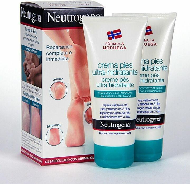 Produktbild Neutrogena cr pies ultrahidra 100ml dup (Fusscrème & Fussgel, 100 ml)