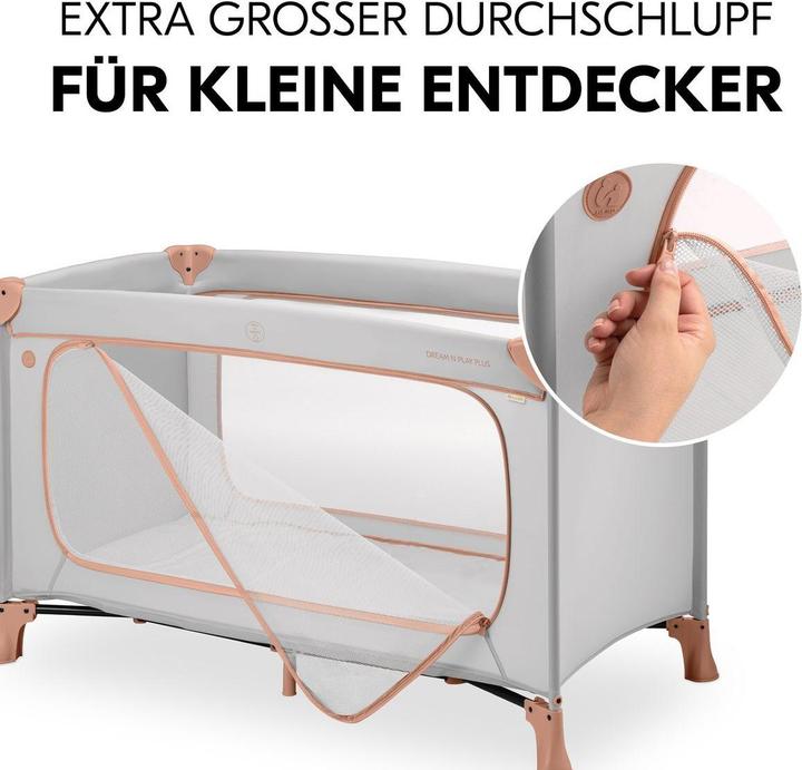 Produktbild Hauck Reisebetten Reisebett Set Dream N Play Plus inkl. Alvi