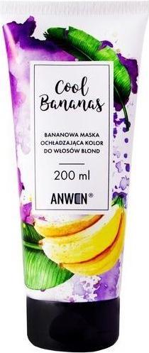 Actual product image Anwen Cool Bananas Banana Colour Cooling Mask Forond Hair 200Ml (200 ml)