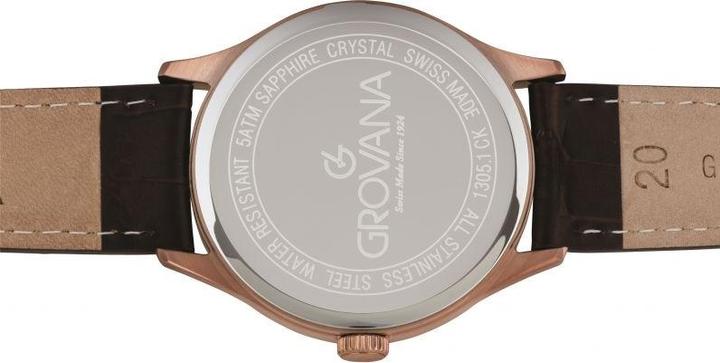 Produktbild Grovana KENSINGTON CLASSIC-Kollektion – Schweizer Quarzuhr (Swiss Made)