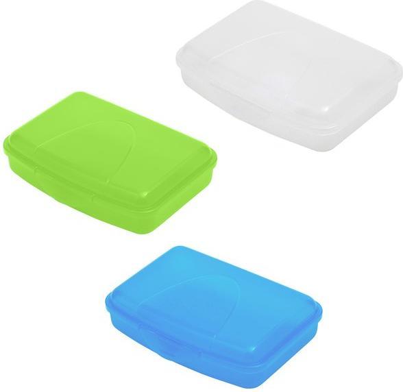 Axentia Klipp-Box, 16 x 4 x 11 cm, farb. sort.