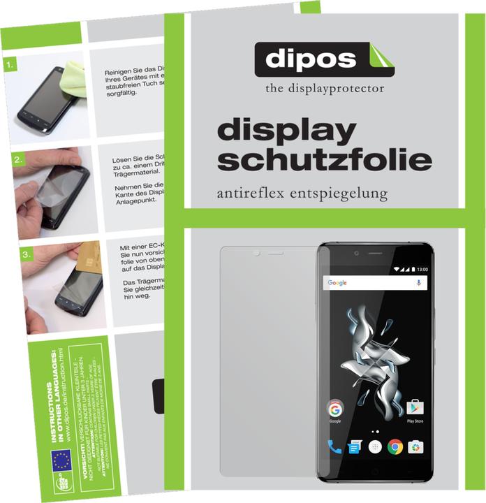 Actual product image Dipos Screen Protector Anti-Glare (6 Piece, OnePlus X)