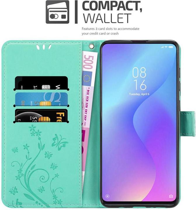 Produktbild Cadorabo Flower Book Cover (Xiaomi Redmi K20)