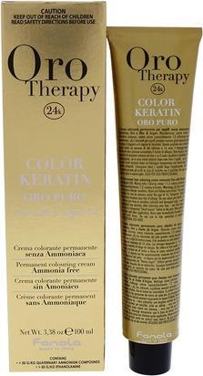 Produktbild Fanola Color Keratin Oro Puro 9/00 Rubio Clarisimo Intenso 100ml (9.00 Lichtblond Intensiv)