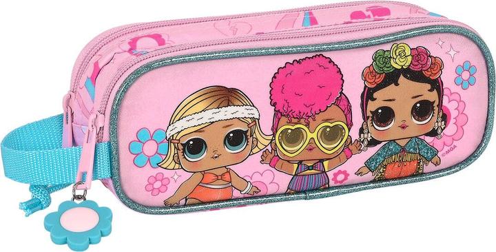 Image du produit L.O.L. Surprise! Trousse à double usage Surprise! Glow girl Rose (21 x 8 x 6 cm)