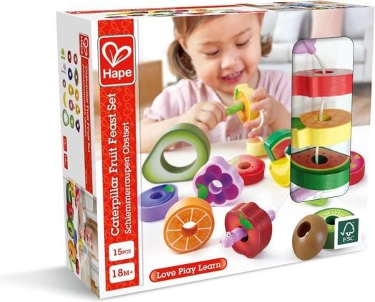 Produktbild Hape Schlemmerraupen Obstset