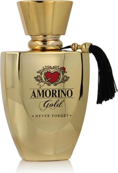 Amorino Gold Never Forget by Eau de Parfum Spray 1.6 oz (Eau de Parfum, 50 ml)