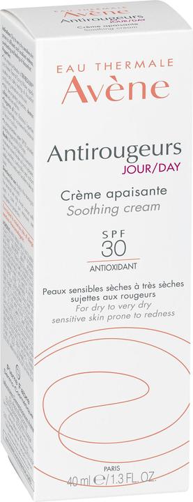 Image du produit Avène Crème apaisante Antirougeurs JOUR (40 ml, Crème de jour, SPF 30)