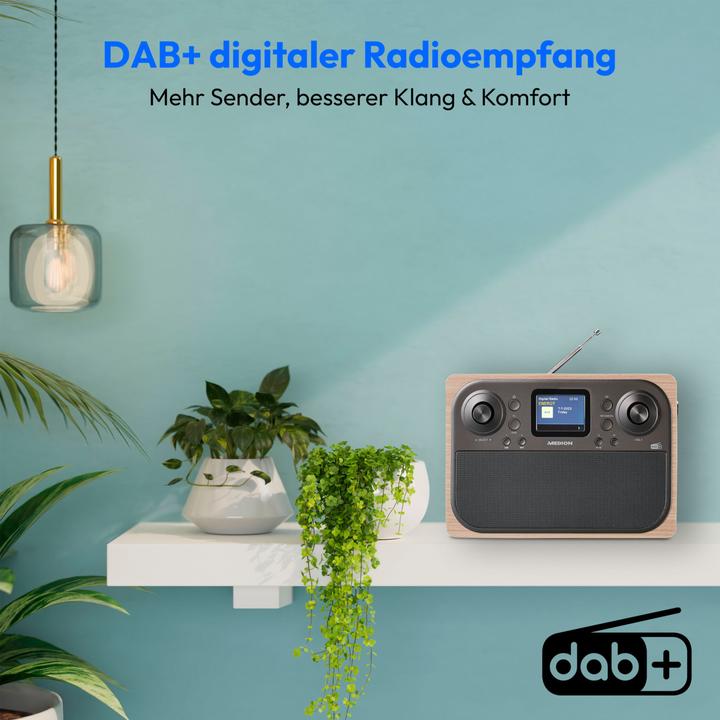 Produktbild Medion Life P66700 (DAB+, FM, Bluetooth)