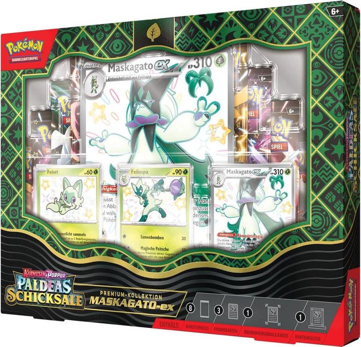 Actual product image Pokémon Paldean Fates (German, Box Set & Collection)